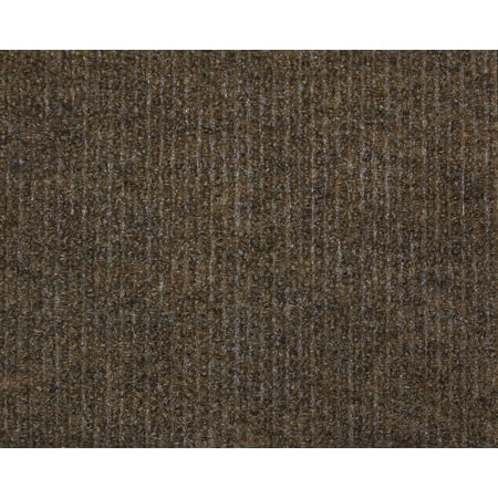 Brown - Economy Indoor Outdoor Custom Cut Carpet Patio & Pool Area Rugs |Light Weight Indoor Outdoor
