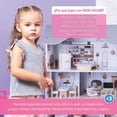 thumbnail image 5 of Kids House Casa de Muñecas de Madera con Muebles Ivonne, Casita de Juguete para Niñas con 15 Muebles y Accesorios, Hermosos Detalles, Amplia y Divertida, Ideal para Muñecas Pequeñas, 5 of 5