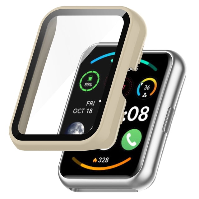 Compatible avec Étui de Montre Intelligente Étui de Protection Matériau PC Film Intégré Étui de Protection contre les Chutes