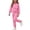 Pink, variant on WAVSUF Girls Sweatshirt Outfits Long Sleeve Jacket and Jogger Sweatpants with Pockets Fall Casual Warm Sets 2 Piece Pink 7-8
