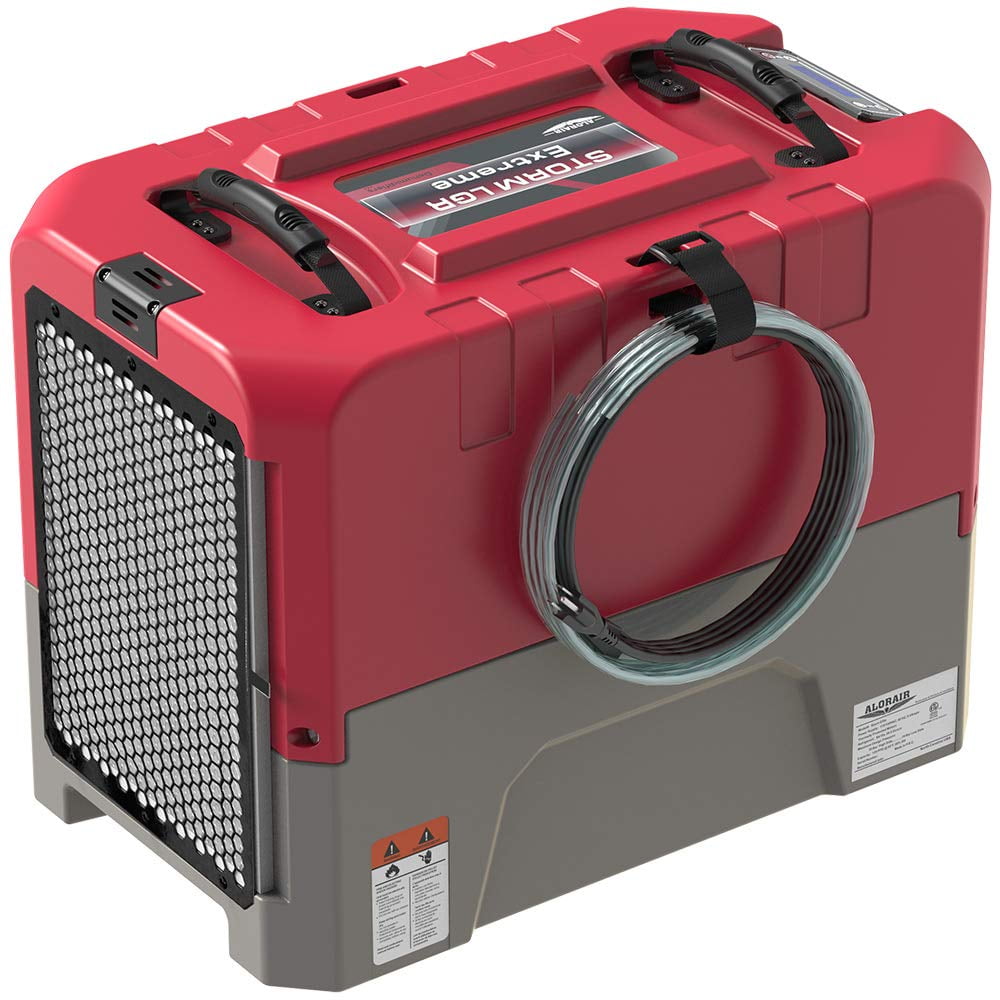 ALORAIR LGR Commercial dehumidifiers with Pump Drain Hose, 180 Pint Large Capacity Crawl Space Dehumidifier for Water Damage Restoration, Basements Warehouse & Job Sites,Up to 2,300 Sq.Ft