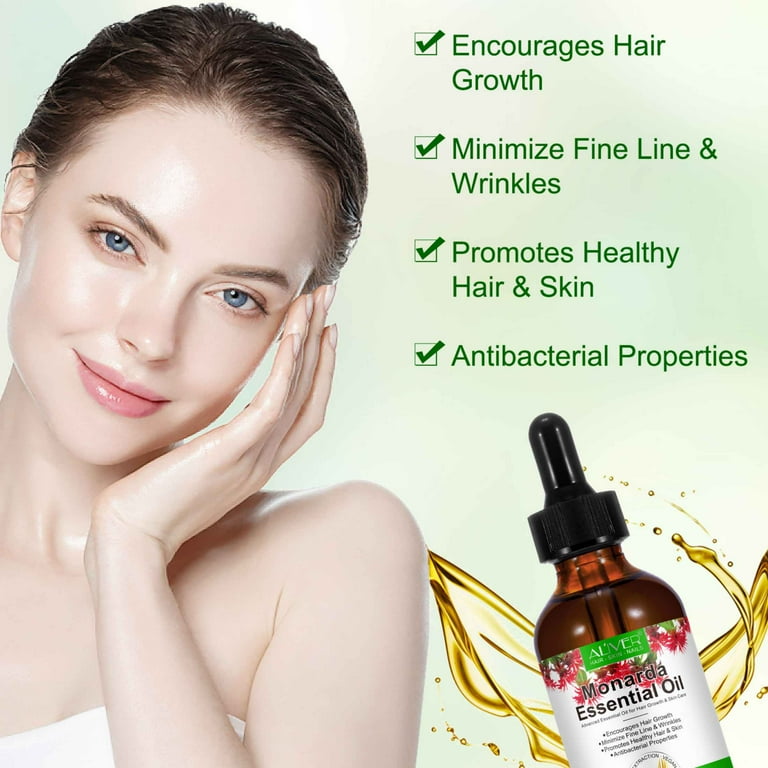Aliver 3-Pack Monarda Essential Oil,100% Pure & Natural,Co2