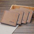 thumbnail image 4 of HAHADAXA Tubbek Men Wallets Short Male Purse Super Thin Bifold Wallet with Multiple Card Slots, 4 of 6