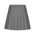 thumbnail image 4 of UQJfacai Girls Pleated Skirts with Shorts Athletic Sport Performance Tennis Skorts Elastic High Waisted Uniform Skirt 4-15 Years, 4 of 7