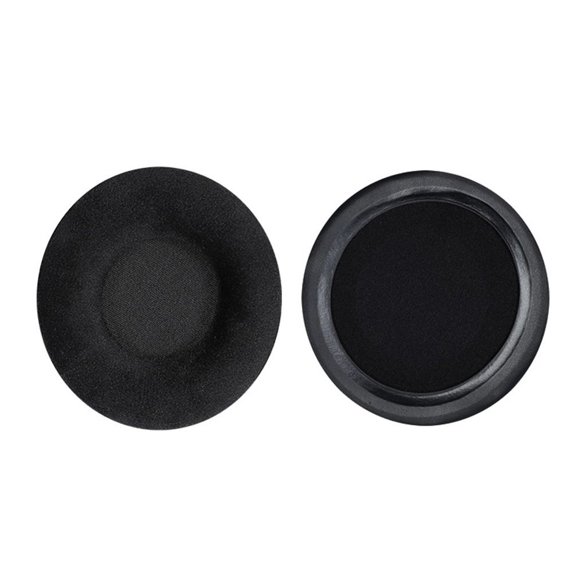 Soft Headphone Accessories Headset Cushion Earphone Earmuff Cushion Cover Replacement Earpads Ear Pads Flannelette Earphone Case BLACK 70MM