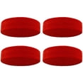thumbnail image 1 of 4 Uds. Diadema protectora elástica deportiva, diadema tejida, material de toalla, diadema para Yoga, transpirable y absorbente del sudor, 1 of 5