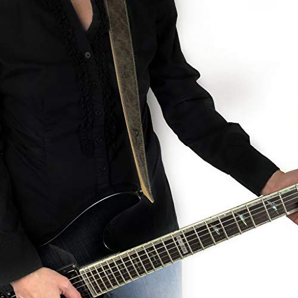 Perri's Garment Leather Guitar Strap Vintage Brown 2 in.