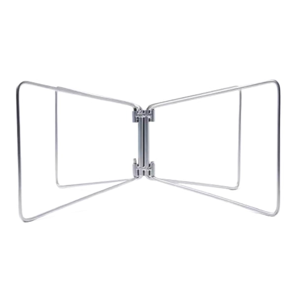 Soporte refrigerador plegable kusrkot estante ligero para maletas M Plata