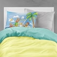 thumbnail image 2 of Carolines Treasures APH0373PILLOWCASE Bears Playing Volleyball Fabric Standard Pillowcase, 2 of 2