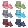 thumbnail image 5 of 6 Pcs/set Square Travel Luggage Storage Bags Clothes Organizer Pouch Case, 5 of 5