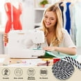 thumbnail image 5 of 10.94 Yards Black White Stripe Bias Binding 7/8 Inch Wide Christmas Striped Ribbon Polyester Twill Striped Piping Ribbon, 5 of 9