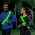 thumbnail image 3 of Led Reflective Belt Sash | High Visibility Led Lights With 3 Lighting Modes Usb Rechargeable, No Batteries Needed | Weatherproof/dd, 3 of 5