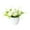 White, variant on TIELUTT MiGe Roses Potted Realistic Home for Indoor Big Flowers Patriotic Flowers Daisies Flowers Hydrangea Flowers with Vase Flowers for Wreath Making