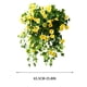 thumbnail image 5 of Plantas colgantes artificiales de imitación de flores para decoración exterior de primavera y verano, enredaderas largas de gloria de la mañana de seda sintética, resistentes a los rayos UV,, 5 of 5