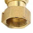 thumbnail image 2 of 1 Brass Check Valve For Water Meter Backflow Prevention, Low-Speed Threaded Tool, DN15x20 Leak-Proof & Durable For Water Control & Safety, 2 of 9