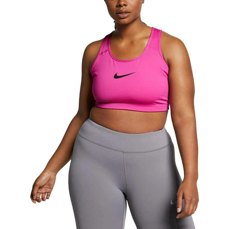 Buy Nike women plus size medium support sports bra pink Online