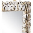 thumbnail image 3 of Currey And Company 1348 Oyster Shell 20" W X 20" H Square Framed Bathroom Mirror - Natural, 3 of 3