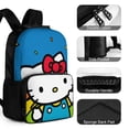 thumbnail image 5 of Hello Kitty Backpack Bookbag Casual Daypack Travel Backpacks for Work Hiking Camping, 5 of 7