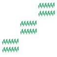 thumbnail image 1 of Guardoinrt 12PCS Flag Flags Banner Hand Waving National Flag Pride Flag Nigeria 3Set, 1 of 6