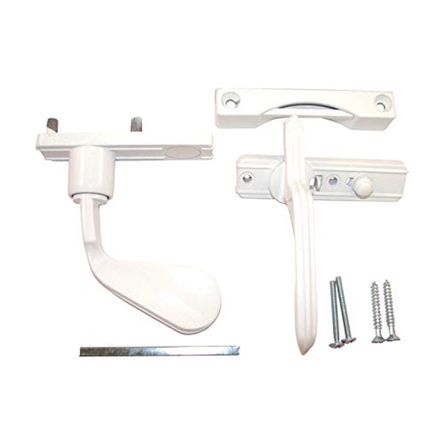BARTON KRAMER LATCH PATIODR INSWNG WHT (Lot de 1)