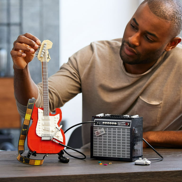 killing hval skam LEGO Ideas Fender Stratocaster 21329 DIY Guitar Model Building Set with 65  Princeton Reverb Amplifier & Authentic Accessories, Great Birthday Gift -  Walmart.com