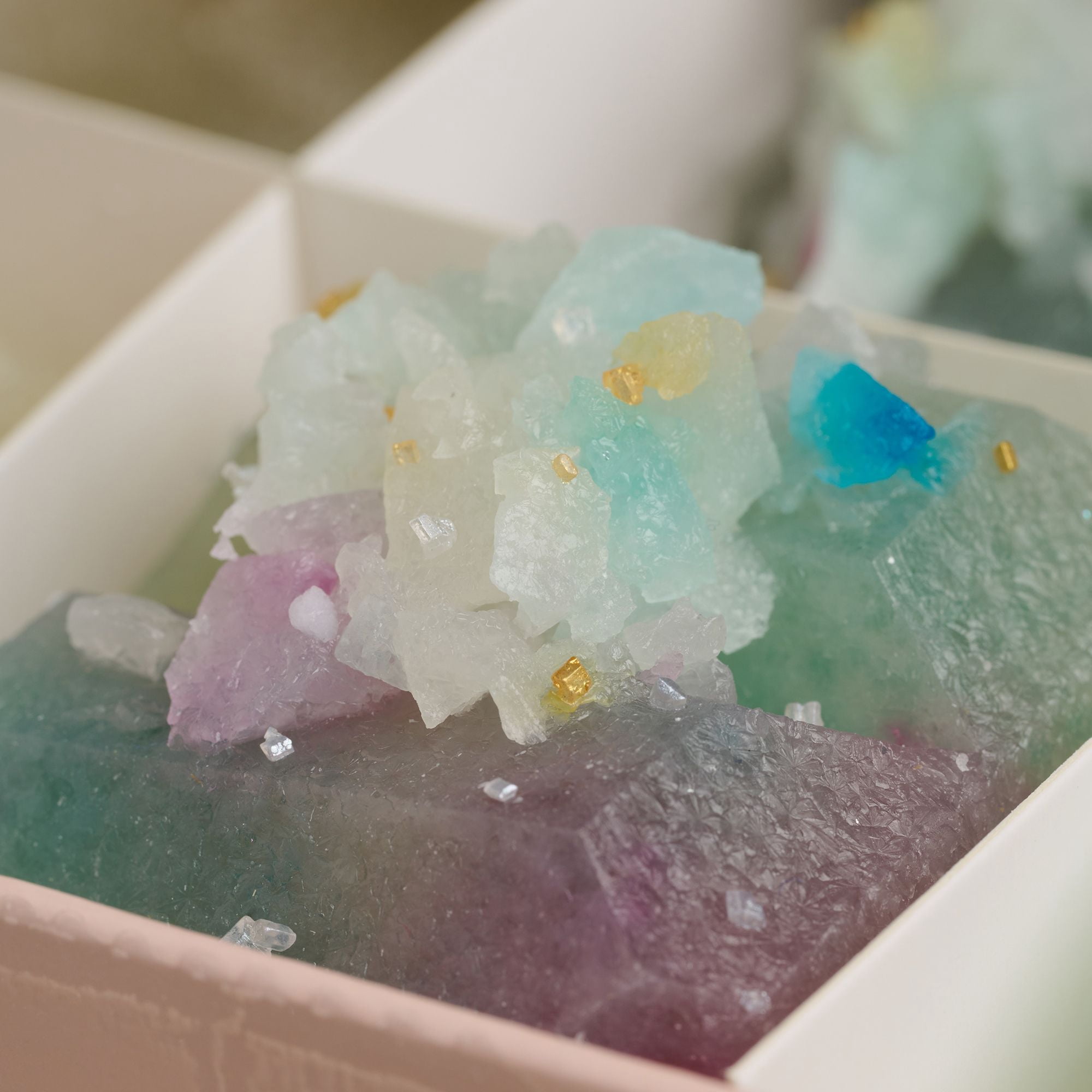 Lychee Aurora Crystal- Silky Gem Crystal Candy