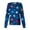 A001-Blue, variant on SAATLERI Patriotic Medical Scrub Jackets for Women 4th of July Flag Print Scrub Top Lightweight Independence Day Nursing Uniform Healthcare Workwear with Pockets
