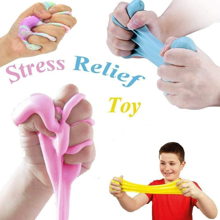 Buy YUYOUG Fluffy Slime, 60ml Putty Durtend Mud Stress Cream Scented Sludge  Clay Silme Toy Super Soft Jumbo and Non-Toxic for Kids & Adults(C) Online  at desertcartINDIA
