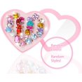 thumbnail image 2 of ZECAT 24 pcs Girls Crystal Adjustable Rings, Princess Jewelry Finger Rings with Heart Shape Box, Girl Pretend Play and Dress up Rings for Children Kids Little Girls - Random, 2 of 7
