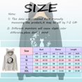 thumbnail image 2 of XINXIAOO Womens Hoodies Long Sleeve Hoodie Womens Pullover Sweatshirts Oversized Sweatshirt for Women Hoodie Women Womens Winter Tops Cute Teen Clothes, 2 of 3