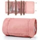 thumbnail image 1 of Neceser de viaje colgante, 4 en 1, desmontable, impermeable, plegable, para mujer, ideal para viajes, neceser colgante o neceser de maquillaje, color rosa., 1 of 4