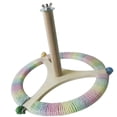thumbnail image 4 of Milaget Bird Perches Play Gym Stand Parrot Perch Stand for Conures Parakeets Finches B, 4 of 9