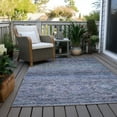 thumbnail image 6 of Addison Rugs Chantille Indoor/Outdoor Transitional Global Blue Washable Rectangle Rug, 3' x 5', 6 of 6
