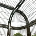 thumbnail image 7 of Walk in Iron Aviary Large Bird Cage Heavy Duty Pet Parrots Poultry House Brown, 7 of 7