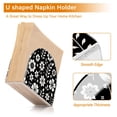 thumbnail image 4 of Simple Flowers Napkin Holders for Tables Napkin Stand Paper Holder Organizer Tabletop Tissue Box Dispenser, 4 of 8