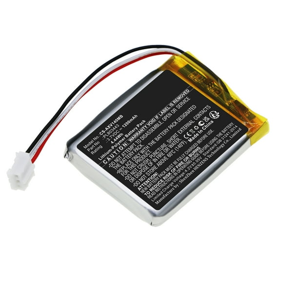 Replacement Battery for Axvue Video Monitor 140,PL803443,1200mAh