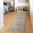 thumbnail image 4 of Hauteloom Klahanie Living Room, Bedroom Area Rug - Traditional - Olive, Medium Gray, Navy - 7'10" x 9'8", 4 of 10