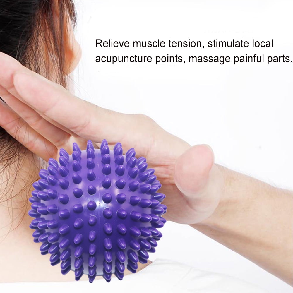 7.5cm PVC hand massage ball PVC soles hedgehog Sensory training grip