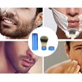 thumbnail image 4 of Brosse-Brosse Faciale-Brosse de Rasage de Voyage-Outil de Toilettage - Conception Compacte et Grande Brosse pour - Poils en Aluminium Bleus, 4 of 5