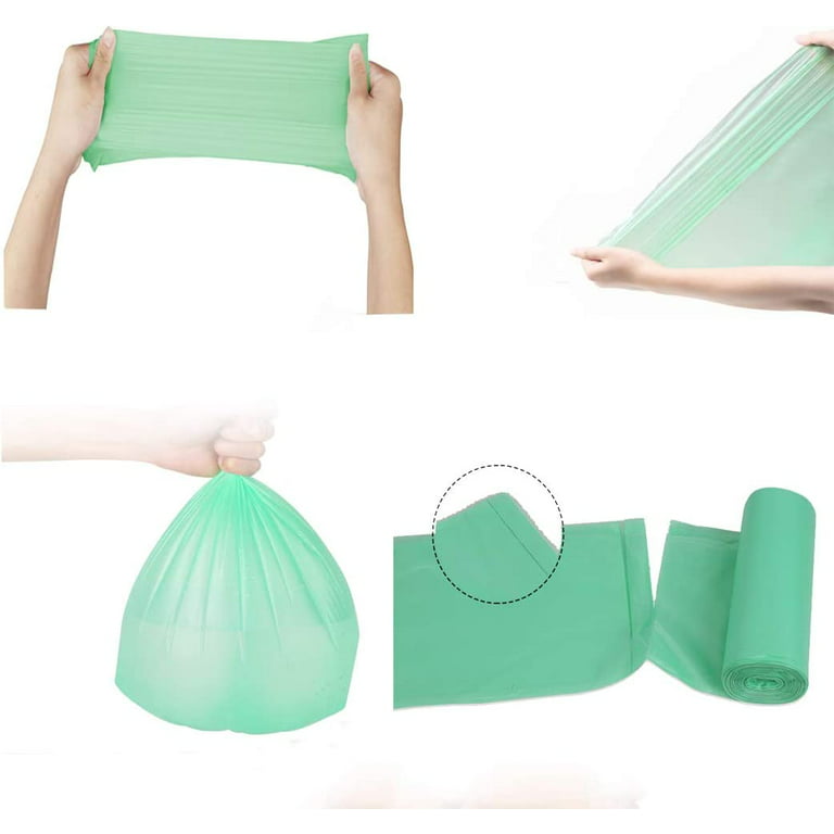 Nomeni Kitchen Gadgets 5Roll Garbage Bag Trash Bag Durable Disposable  Plastic Home Kitchen Tools 