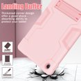 thumbnail image 3 of Allytech Lenovo Tab M10 Plus 3rd Gen Case 10.6" 2022 Released - Rugged Protective Shockproof Dual Layers Hybrid TPU Rubber PC Kickstand Kids Friendly Case Cover - Rosegold, 3 of 7