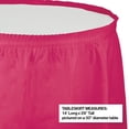 thumbnail image 2 of Party Central Disposable Pleated Picnic Party Table Skirts - 14' - Pack of 6 - Pink, 2 of 2