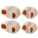 thumbnail image 1 of Separadores de dedos de gel para juanetes para dedos superpuestos para mujeres y hombres, corrector de juanetes de 2 bucles para los primeros dos dedos del pie, 10 unidades de tamaño pequeño, 1 of 5