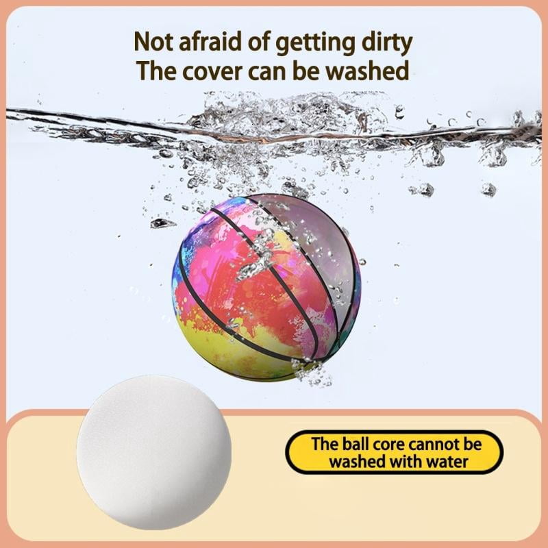 CEORPER Soft Squeezable Sport Ball Bouncing Basketball For Indoor Outdoor Play