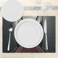 thumbnail image 3 of Ambesonne Grey Yellow Place Mats Set of 4, French Hotel, Standard Size, Grey Yellow, 3 of 6