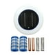 thumbnail image 2 of Ionizador Solar para Piscinas de Agua Sunnimix Blanco Azul, 2 of 8