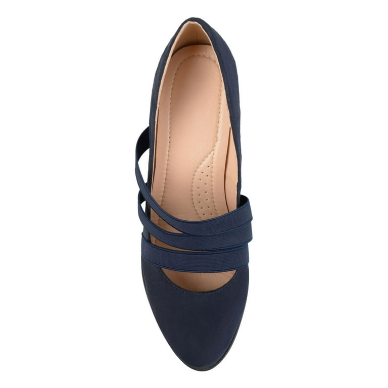 Pure navy flats clearance