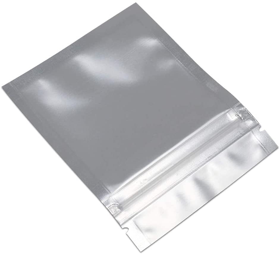 Many Colors Flat Stand Up Foil Mylar for Zip Bags Food Lock Grade Pouch 8.5x13cm
