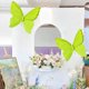 thumbnail image 5 of Flores para la Decoración Mariposas Velos Flor Ventana Decoración Flor Boda Fiesta Patio Al Aire Libre Decoración Escena Disposición 32x30cm Papel Rosa Mariposa Fiesta Decoraciones, 5 of 6