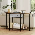 thumbnail image 4 of Costway 51" Console Table with 2 Drawers Open Storage Shelf 2-Tier Entryway Table, 4 of 10